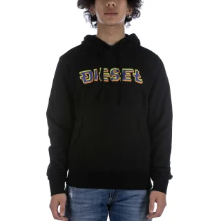 Diesel Sweatshirt S-Ginn Hood K27 Schwarz