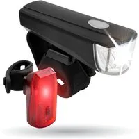 bergsteiger Fahrradbeleuchtung Licht LED Set, Lampenset, Fahrradbeleuchtung, Original Fahrrad-Zubehör