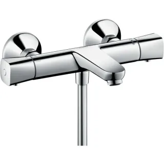 hansgrohe Ecostat Wannen Thermostat 13123000 chrom, Ausladung 200 mm, Aufputz