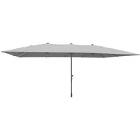 Leco Rechteckschirm Doppelsonnenschirm Rechteckschirm Partyschirm rechteckig, LxB: 460x460 cm, Ohne Schirmständer, 460 x 270 x 247 cm