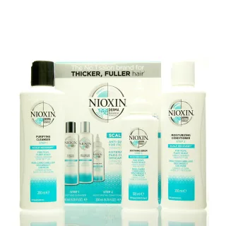 Nioxin Scalp Recovery Kit Set - PC 200 ml + MC 200 ml + S 100 ml