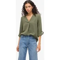 Vila Blusenshirt VIJOSA 3/4 V-NECK TOP - NOOS