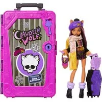 MonsterHigh™ Anziehpuppe Monster High Skulltimate Secrets Hütten-Gruselurlaub, Clawdeen Wolf