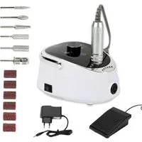 Clanmacy Maniküre-Pediküre-Set Elektrische Nagelfräser für Gelnägel 35000 U/Min Nagelfeile Set