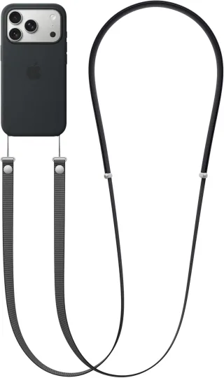 Apple Crossbody Band schwarz