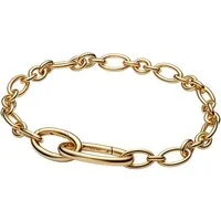 Pandora Gliederarmband Damen-Goldfarben