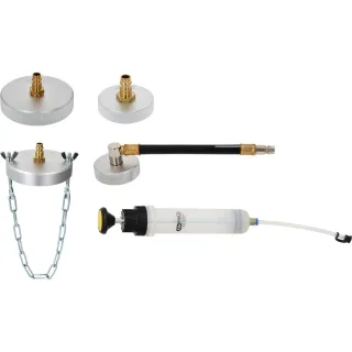KS Tools Universal-Adapter-Satz zur Bremsentlüftung mit Handpumpe, 5-tlg - 160.0785