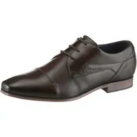 bugatti Schnürschuh, Abendschuh, Businessschuh, Festtagsschuh mit Hand Finish