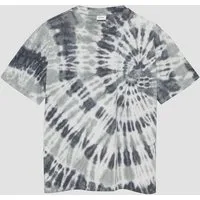 s.Oliver Kurzarmshirt T-Shirt Oversize T-Shirt mit Batikeffekt
