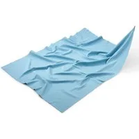 SAUGAUF Mega Clean Filigranes Gläsertücher blau für strahlenden Glanz Reinigungstücher (5-tlg., 5er Set, Reinigt streifenfrei glatte Oberflächen wie Glas und Edelstahl)