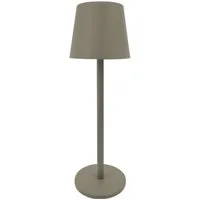 Coen Bakker Deco BV LED Außen-Tischleuchte Portable Light, Dimmfunktion, LED, warmweiß, kaltweiß, neutralweiß, taupe usb Touchbedienung dimmbar 36,5cm