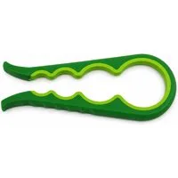 HH-Haushalt Flaschenöffner Flaschen + Dosenöffner Multifunktion 4 in 1 Grün