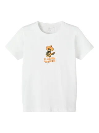 NAME IT - NKMHULRIK SS TOP BOX bright white - Gr. - 116