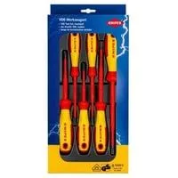 Schraubendreher-Paket 00 20 12 V02 VDE Slim rot/gelb, 6-teilig