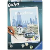 CreArt - Farbenfrohes Barcelona, Malen
