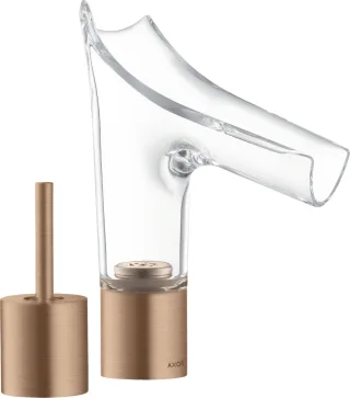 Hansgrohe 2-L.Waschtischmi.Axor Starck V Brushed Red Gold 12115310