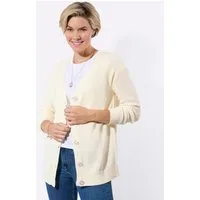 Witt Strickjacke Strickjacke Langarm Links-Strick