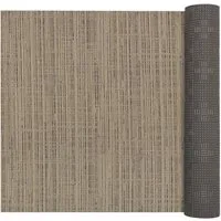 ANRO Läufer LUIGI Leinensstyle pflegeleicht hochwertig Flurläufer Küchenteppich, eckig, Höhe: 3 mm, Teppichläufer 100cm Einfarbig,uni,Meliert Beige wasserdicht