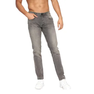 Crosshatch - "Malcolm" Jeans für Herren (Hellgraue Wäsche)