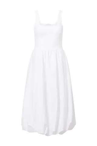 Rich & Royal - Balloon Dress white - Gr. - M