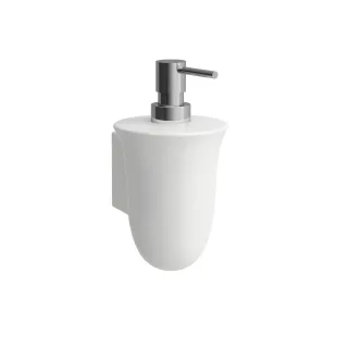 LAUFEN Seifenspender The New Classic, 105x95x125 Saphirkeramik weiss matt, H8738557570001 H8738557570001