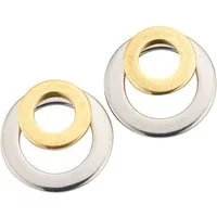 Firetti Paar Ohrstecker Schmuck Geschenk Titan Ohrschmuck Ohrringe bicolor