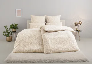 OTTO home Bettwäsche "Matilda in Gr. 135x200 oder 155x220 cm" 3 Stk. Bettwäsche aus Baumwolle, Bettwäsche mit skandinavischem Design
