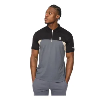 Crosshatch - "Castlebay" Poloshirt für Herren (Schiefer)