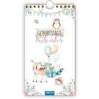 Trötsch Verlag Wandkalender Trötsch Geburtstagskalender Waldfreunde