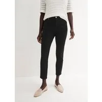 bonprix Stretch-Hose aus Baumwolle, Polyester und Elasthan, Slim Fit Passform, 7/8-Länge