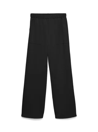 VERO MODA - VMBELLIS MW STRAIGHT PANT BOO Black - Gr. - 32