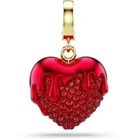Swarovski Kettenanhänger Swarovski Damen-Charm Metall Swarovski-Kristall