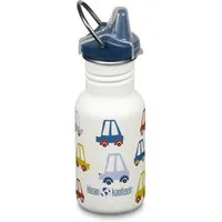 Klean Kanteen Trinkflasche Kid Kanteen - Classic 355ml Sippy Cap Cars Autos