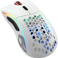 GLORIOUS Glorious Gaming Model D Wireless Gaming Maus Ultraleicht 69g Gaming-Maus (USB oder kabellos (2.40GHz), gelochte Oberfläche (Wabenstruktur), Textilkabel)