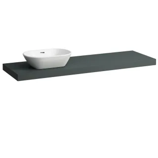 Laufen Waschtisch-Platte LANI 495x1570x65 mit Aussschnitt links H4046921122661