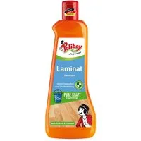 poliboy Laminat Pflege Konzentrat mit Orangenöl - 500 ml Laminatreiniger (auch für Kork und Linoleum - Kraftvoll/Streifenfrei - Made in Germany)
