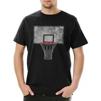 Urban Backwoods Print-Shirt Basketball Backboard Herren T-Shirt Court Streetballcourt Streetball (1-tlg) Korb Dunk Air Player
