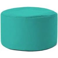Lumaland Sitzsack Pouf 50L kompakt Hocker, Tisch, Fußsack in- & Outdoor, 25x45cm & 5 Jahre Garantie