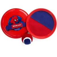Spiderman Spiel Catch Ball Spiel Set mit 2 Handpaddles und Ball Fangspiel für Kinder