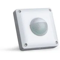 SEBSON Bewegungsmelder Bewegungsmelder Außen IP65 Unterputz LED geeignet programmierbar, (1-St), LED geeignet, IP65, programmierbar, 190°, Ein- und Ausschalter