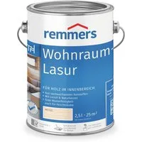 Remmers Holzschutzlasur Wohnraum-Lasur antikgrau 2,5 Liter, mit Abperleffekt