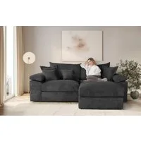 OTTO home Ecksofa Soft&Cosy XL L-Form, B: 246 cm - OTTO. Verlässliche Qualität., Mega-Sofa, Cord oder Chenille-Struktur, mit Federkern & 4 Zierkissen