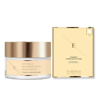 Vitamin C Bio Brightening Moisturiser 50ml + Vitamin C Hydrogel Augenpads x 5