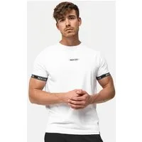 Indicode T-Shirt Herren Lutzy Shirt Tee Herrenshirt mit dezentem Logoprint auf der Brust