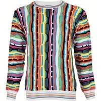 Cascallo Strickpullover Nicky - Gestrickter Luxus Designer Rundhals-Pullover Regular Fit (1-tlg) 3D Optik