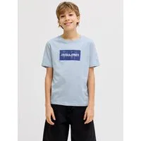 Jack & Jones Junior T-Shirt JJCOLE PRINT TEE SS CREW NECK JNR mit Logoprint