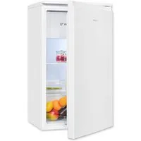 exquisit Kühlschrank KS5117-3-010E, 85 cm hoch, 48 cm breit, 3-Sterne-Gefrieren, LED-Beleuchtung, Türanschlag wechselbar