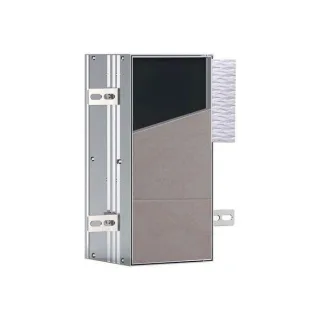 Emco Asis Plus WC-Modul 975611002 Anschlag links, Unterputzmodul, befliesbar