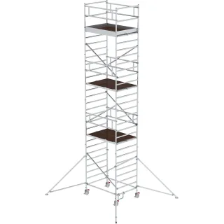 Munk Rollgerüst 1,35 x 1,80 m mit Ausleger & Doppel-Plattform - 167736