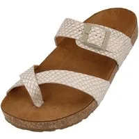 Haflinger Bio Juno Sommer Sandale Hausschuh Unisex Hausschuh